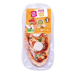 Pizza chèvre pesto - 180g